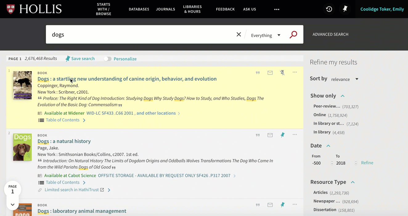 gif illustrating effect of clicking 