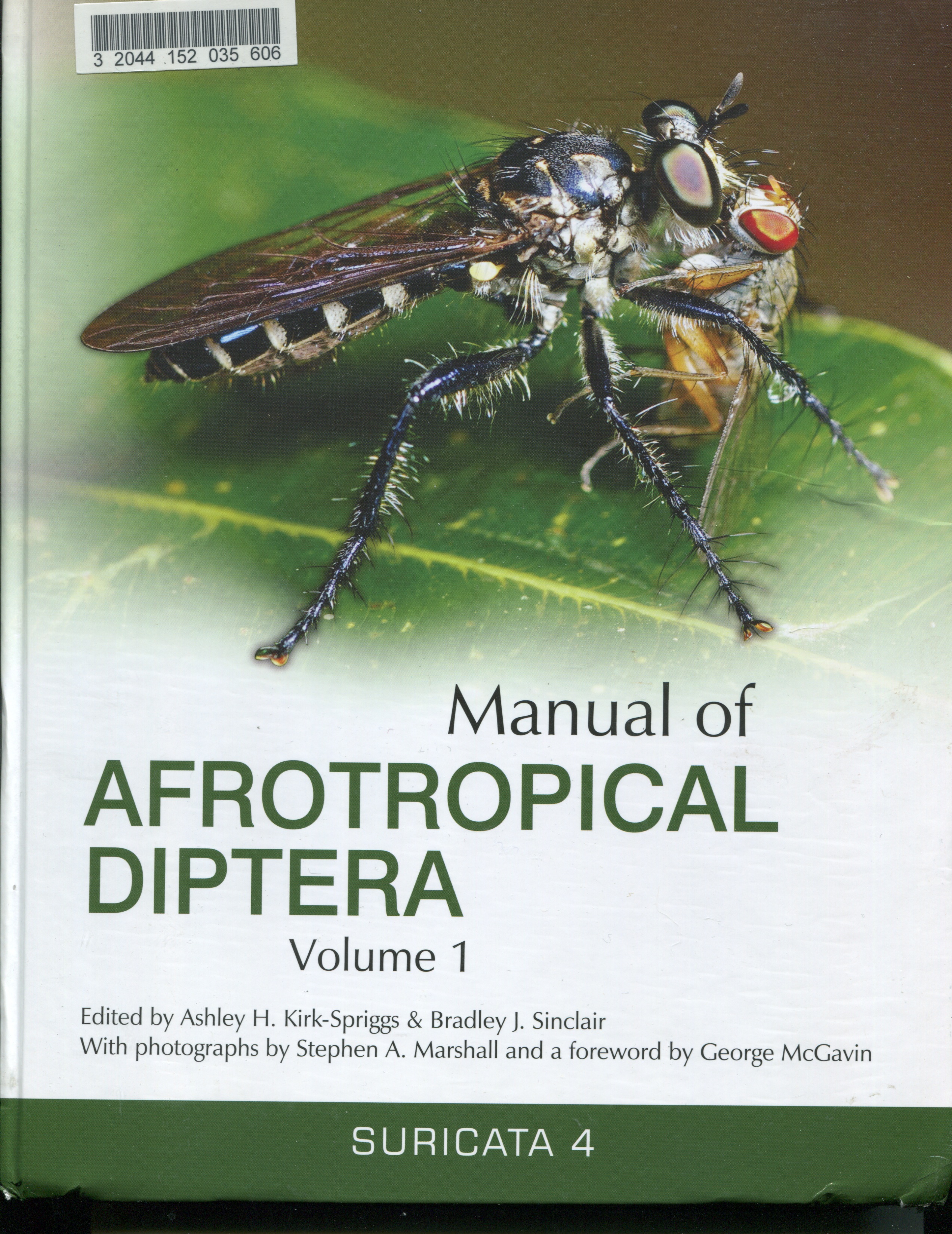 Manual of Afrotropical diptera, volume 1