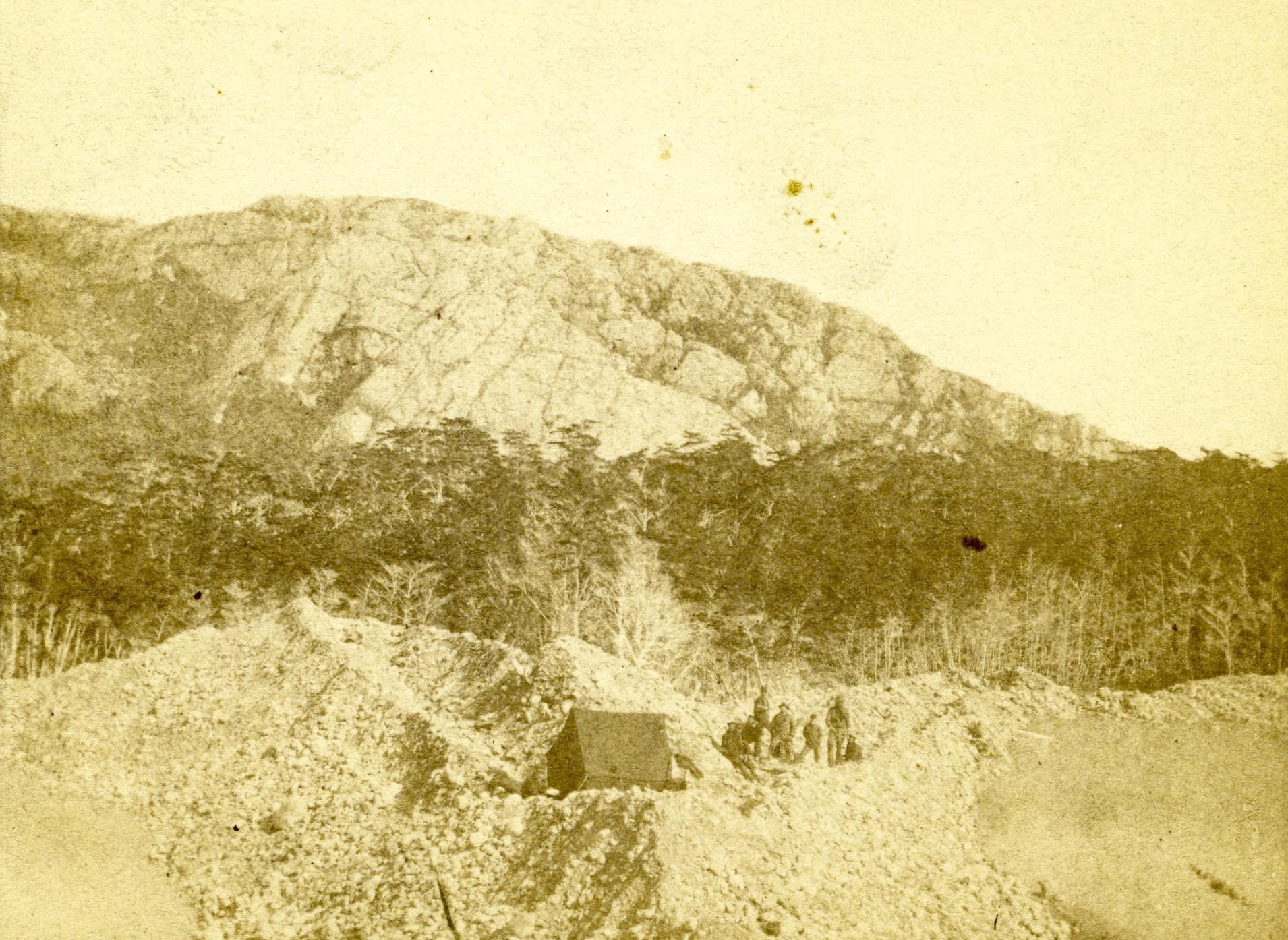 Party at the Site of Hassler Glacier