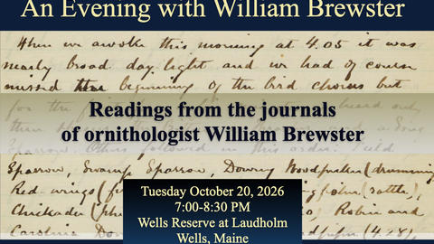 An Evening with William Brewster poster