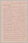 Letter to Agassiz, 20 April 1866