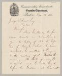 1 letter to George Ticknor, 25 April 1866