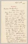1 letter to Samuel Henshaw, 19 September 1918, concerning Thayer Expedition photograph