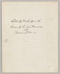 St. John, Orestes. Lists of fishes, 1865