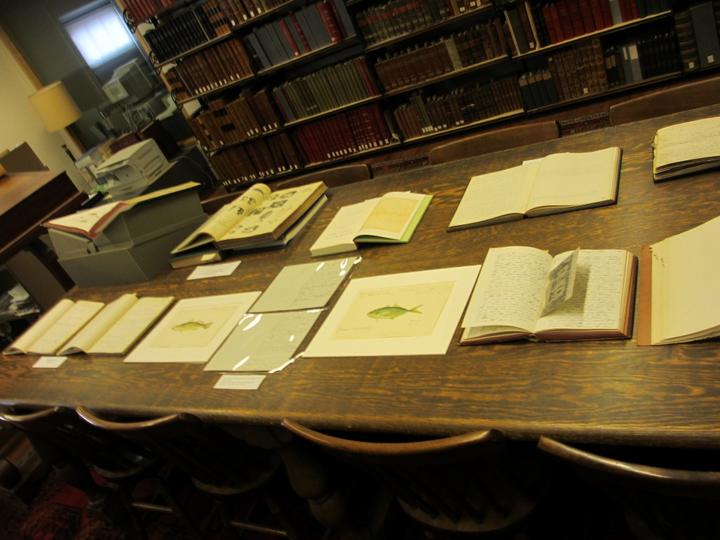 field notes from the Mayr Library collection